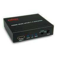 ROLINE HDMI 4K Audio Extractor LPCM 7.1 - thumbnail