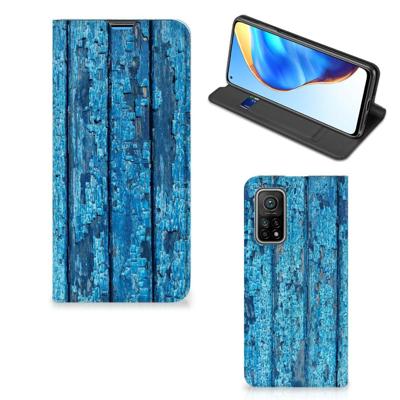 Xiaomi Mi 10T | 10T Pro Book | Wallet Case | Wood Blue