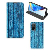 Xiaomi Mi 10T | 10T Pro Book | Wallet Case | Wood Blue - thumbnail