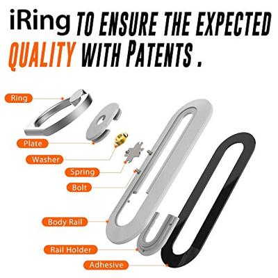 iRing Slide Telefoonhouder - Universeel - Parelwit