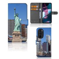 Motorola Edge 30 Pro | Flip Cover | Vrijheidsbeeld - thumbnail