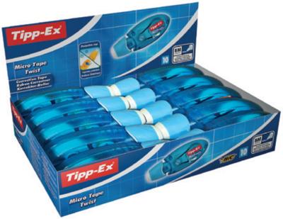 Correctietape TIPP-EX Micro Tape Twist Blauw Plastic (10 Onderdelen) (10 Stuks) Correctietape TIPP-EX Micro Tape Twist Blauw Plastic (10 Onderdelen) (10 Stuks)