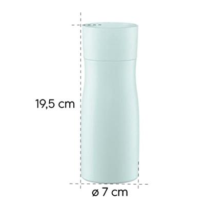 Xavax Thermosbeker 400 Ml Isolerende Beker Met Drinkopening Pastelblauw - thumbnail