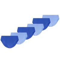 Puma Dames Sport Briefs 3D Knit 6-pack Blauw - thumbnail