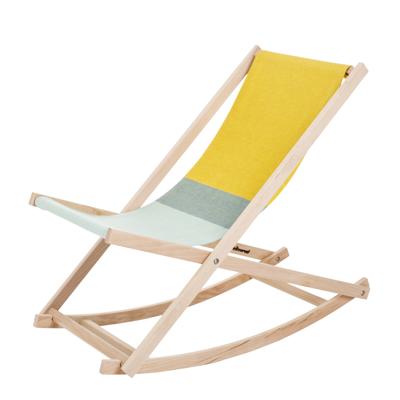 Weltevree Beachrocker loungestoel Yellow/Green