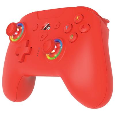 Draadloze controller - SUBSONIC - Switch 2 / Switch - Programmeerbare LED's - Trillingen - Gyroscoop - Rood - thumbnail