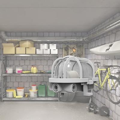 Müller-Licht Oval Lamp voor vochtige ruimte E27 Wit