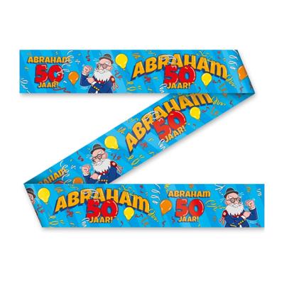 Paperdreams party tape abraham 50 jaar