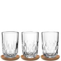 Leonardo Gocce Latte macchiato set 390ml 6 delig - thumbnail