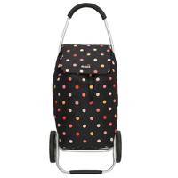 Beagles Alberic Boodschappen Trolley Lichtgewicht-multi stip navy - thumbnail