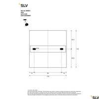 SLV 1003017 SENSER 12 LED-plafondlamp LED vast ingebouwd 8.2 W Wit - thumbnail