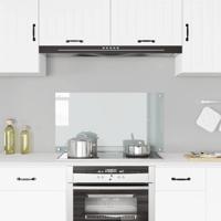 VidaXL Spatscherm keuken 90x50 cm gehard glas transparant - thumbnail