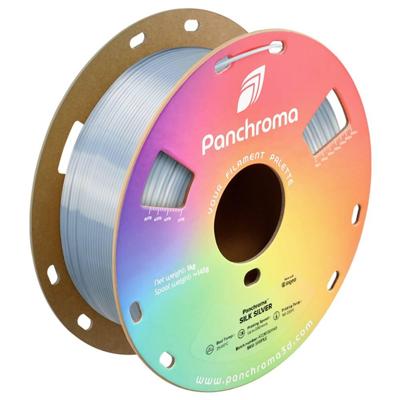 Polymaker CA03018 Panchroma™ Silk Filament PLA kunststof Zijdeglans 1.75 mm 1000 g Silver, Zilver (glanzend) 1 stuk(s) Polymaker CA03018 Panchroma™ Silk Filament PLA kunststof Zijdeglans 1.75 mm 1000 g Silver, Zilver (glanzend) 1 stuk(s)