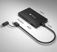 Techly IUSB-CARD-AC582 geheugenkaartlezer USB 3.2 Gen 1 (3.1 Gen 1) Type-A/Type-C Zwart - thumbnail