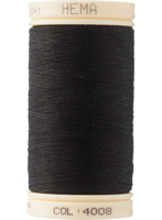 HEMA Naaigaren katoen 500m zwart (zwart) - thumbnail