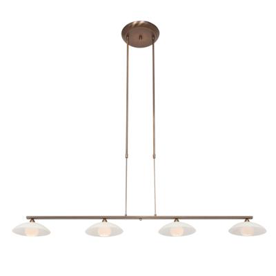 Steinhauer Klassieke hanglampSouvereign classic 4-lichts bronsbruin - 2743BR