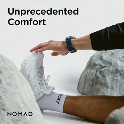 Nomad Rocky Point horlogeband / natural hardware 45/46/49mm - Atlantic