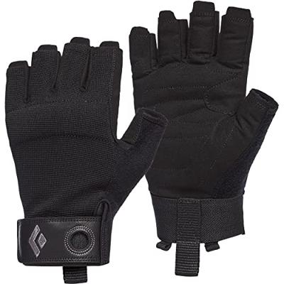 Black diamond Crag Half-Finger Handschoen Black L