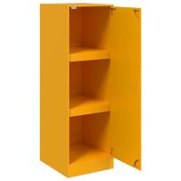 Dressoir 34,5x39x107 cm staal mosterdgeel - thumbnail