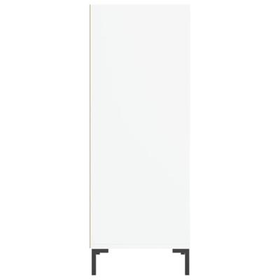 Dressoir 34,5x32,5x90 cm bewerkt hout wit