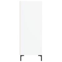 Dressoir 34,5x32,5x90 cm bewerkt hout wit - thumbnail