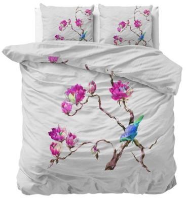 Sleeptime Magnolias Wit 200 x 200/220 cm