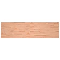 Werkbank 200x55x81,5 cm massief beukenhout en metaal - thumbnail