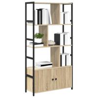 Boekenkast Sonoma eiken 80 x 30 x 155,5 cm Bewerkt hout - thumbnail