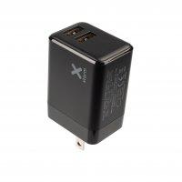Volt XA012 - Netspanningsadapter - 2.4 A - 2 uitgangsaansluitingen (USB) - op kabel: Lightning - thumbnail
