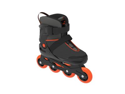 CRIVIT Inlineskates kinderen (Zwart/oranje)