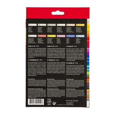 Bruynzeel Amsterdam standard series acrylverf pastel set 20ml, 12dlg. - thumbnail