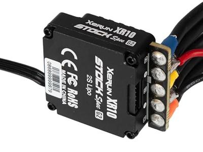 Hobbywing Xerun XR10 Stock Spec G2 100A regelaar Hobbywing Xerun XR10 Stock Spec G2 100A regelaar