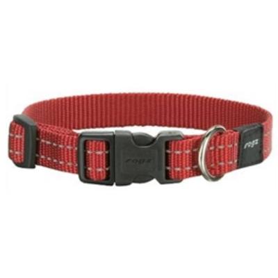 Rogz For Dogs snake halsband rood Rogz For Dogs snake halsband rood