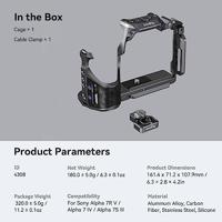 SmallRig 4308 Rhinoceros Cage Kit for Sony A7RV / A7IV / A7SIII - thumbnail