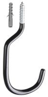 POINT plafondhaak "xl" ceiling hook xl black/silver - thumbnail
