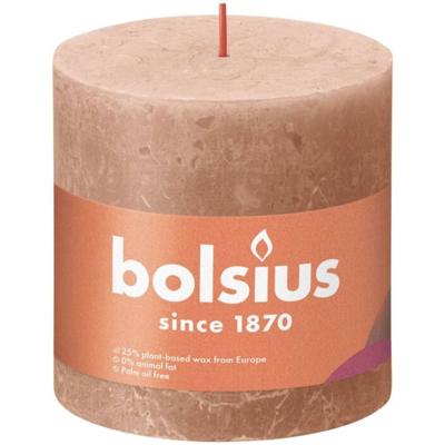 Bolsius shine rustiekkaars 100/100 creamy caramel