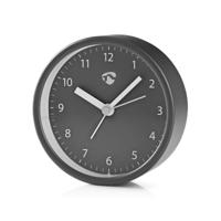 Analoge Bureauklok | Grijs - thumbnail