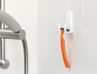 tesa POWERSTRIPS® Waterproof scheermeshouder Wit Inhoud: 1 stuk(s) - thumbnail