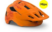 Met shelter youth mips orange red/matt (52-56 cm) - youth mtb hel - thumbnail
