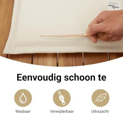 7-delige Tuinset met kussens poly rattan zwart