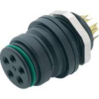 binder 99 9136 00 12-20 Flensdoos Bus, recht Totaal aantal polen: 12 Serie (ronde connectoren): 720 1 stuk(s) - thumbnail