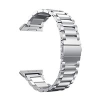 Fitbit Ionic - Schakelarmband Stainless Steel bandje - Zilver - thumbnail
