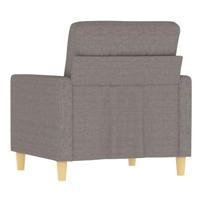 Fauteuil 60 cm stof taupe - thumbnail