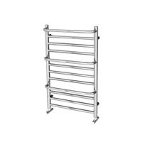 Radiator Sapho Manisa Recht 50x80 cm met 3 Handdoekhangers Chroom - thumbnail