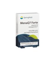 Springfield MenaQ7 Forte vitamine K2 180 mcg 60 Vegetarische capsules - thumbnail