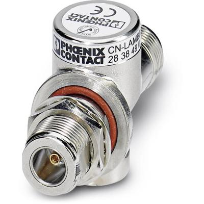 Phoenix Contact 2838490 CN-LAMBDA/4-5.9-BB Overspanningsbeveiliging (tussenstekker) Overspanningsbeveiliging voor: N (coax) 50 kA 1 stuk(s) Phoenix Contact 2838490 CN-LAMBDA/4-5.9-BB Overspanningsbeveiliging (tussenstekker) Overspanningsbeveiliging voor: N (coax) 50 kA 1 stuk(s)