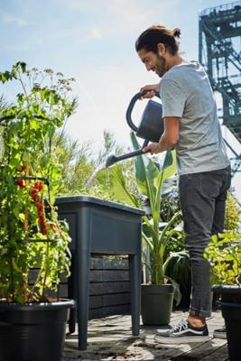 Elho 6927307743300 Anteetafel super XXL levendig zwart, green basics 1 stuk(s)