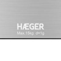 Keukenweegschaal Haeger KS-DIG.012A Grijs - thumbnail