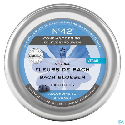 Bach bloesems pastilles nr. 42 zelfvertrouwen