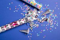 Confetti kanon kleuren mix (57cm) - thumbnail